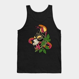 Beowulf and Snake Combo Tank Top